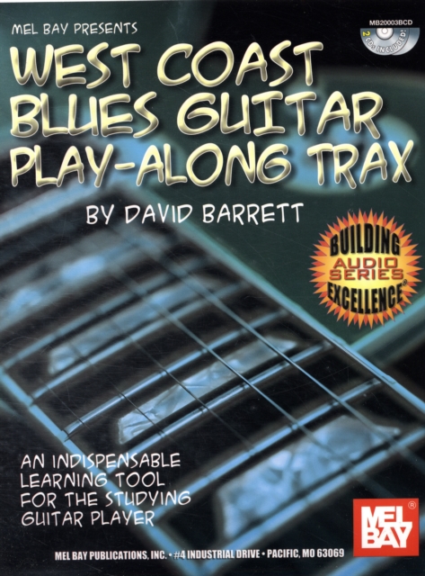 West Coast Blues Guitar Play-along Trax, Paperback / softback Book