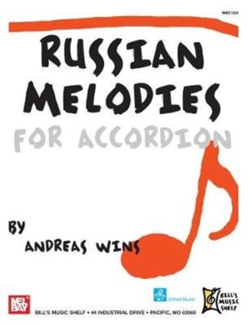 RUSSIAN MELODIES FOR ACCORDION,  Book