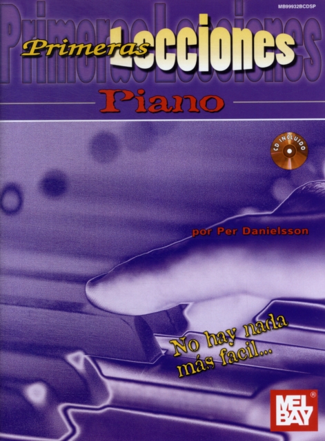 First Lessons Piano, Spanish Edition, Paperback Book