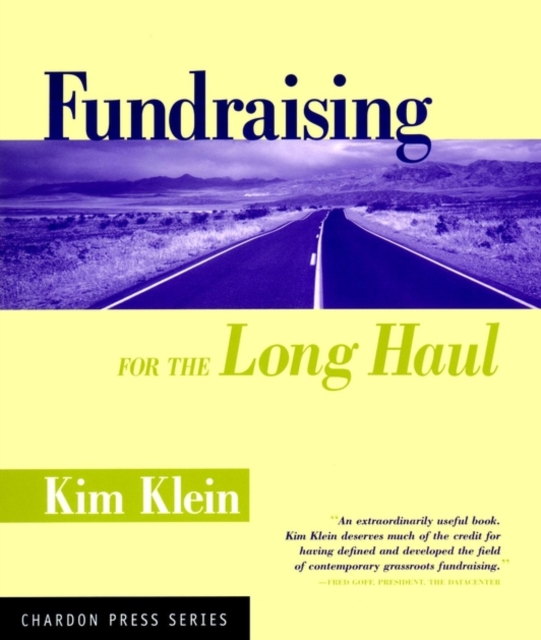 Fundraising for the Long Haul, Paperback / softback Book