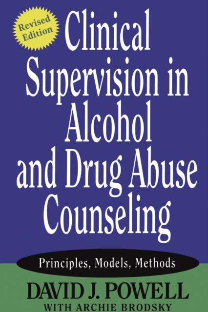 Clinical Supervision in Alcohol and Drug Abuse Counseling : Principles ...