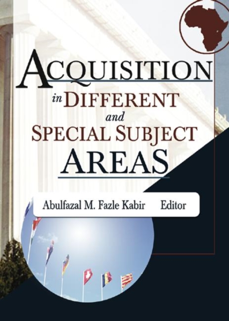 Acquisition in Different and Special Subject Areas, Hardback Book