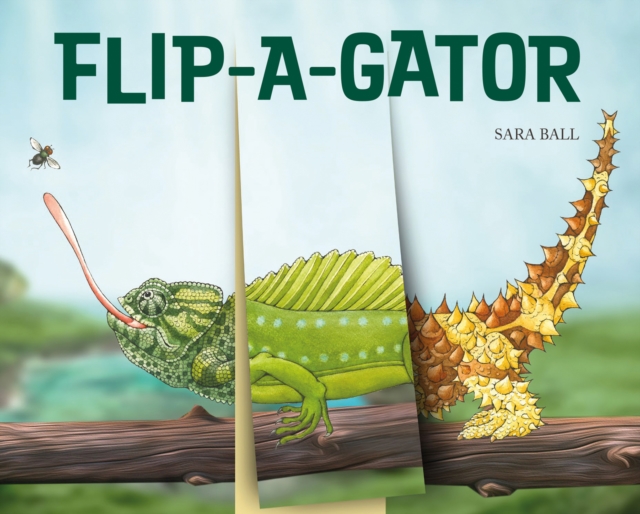 Flip-a-gator, Board book Book