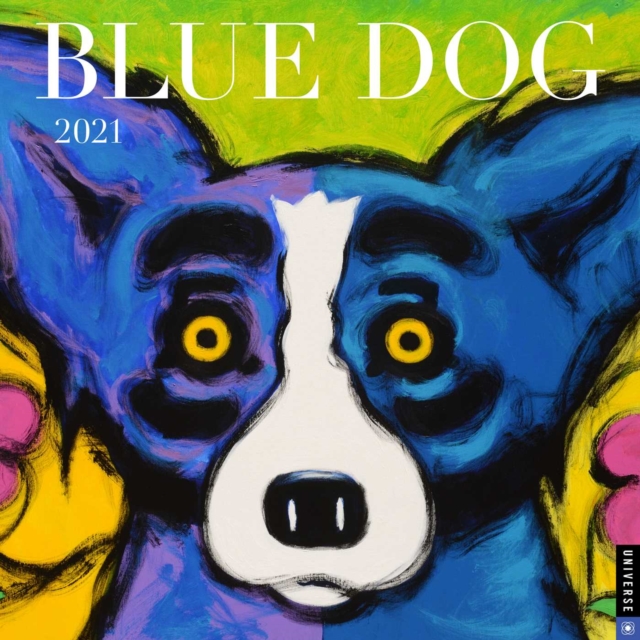 Blue Dog 2021 Wall Calendar, Calendar Book
