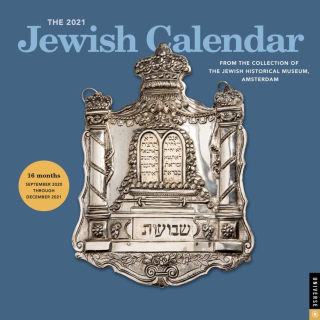 The 2021 Jewish Calendar 16-Month Wall Calendar : Jewish Year 5781, Calendar Book