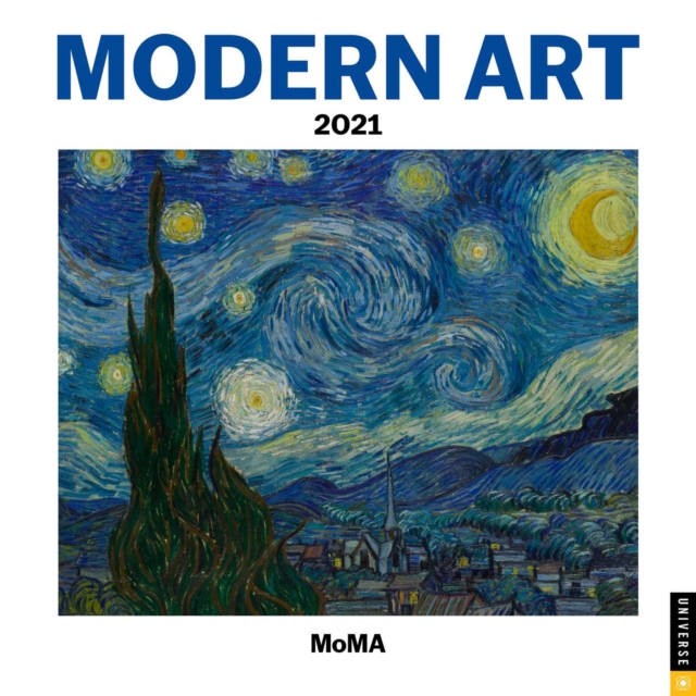 Modern Art 2021 Mini Wall Calendar, Calendar Book