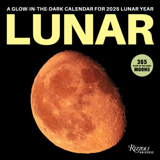 Lunar 2025 Wall Calendar, Calendar Book