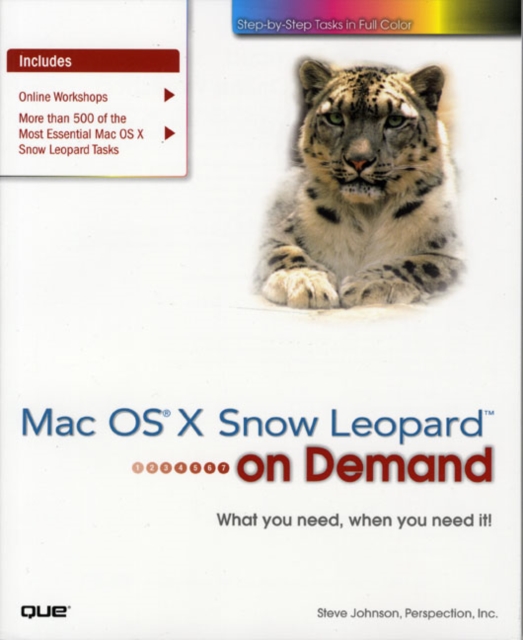 Mac OS X Snow Leopard on Demand, Paperback Book