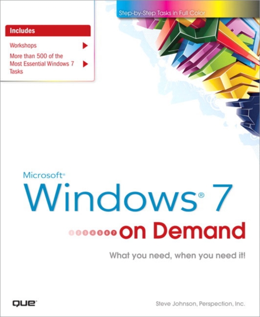 Microsoft Windows 7 on Demand, Paperback Book