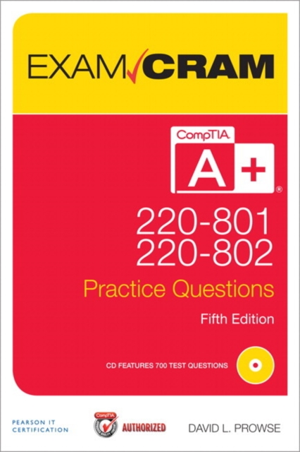 CompTIA A+ 220-801 and 220-802 Practice Questions Exam Cram, Mixed media product Book