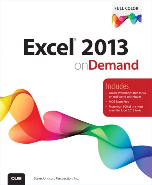 Excel 2013 On Demand, Paperback / softback Book