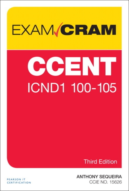 CCENT ICND1 100-105 Exam Cram, Mixed media product Book