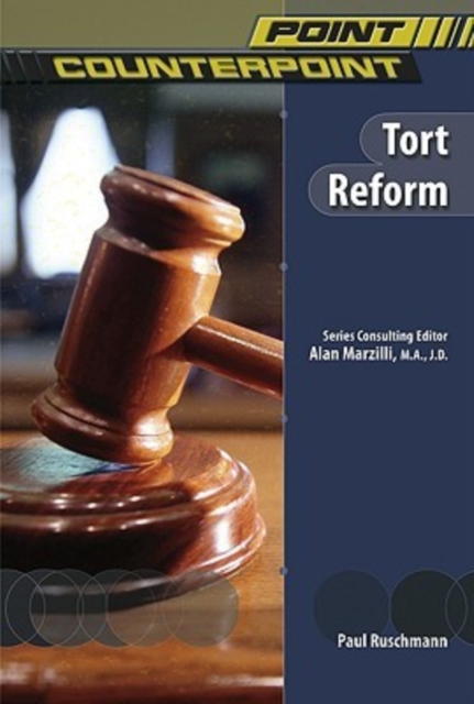 Tort Reform, Hardback Book