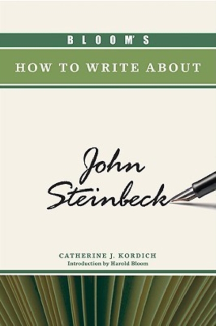 Bloom's How to Write About John Steinbeck, Hardback Book