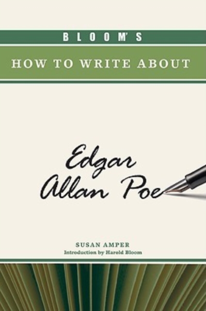 Bloom's How to Write About Edgar Allan Poe, Hardback Book