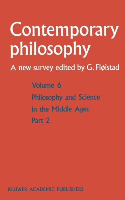 Philosophie et science au Moyen Age / Philosophy and Science in the Middle Ages, Hardback Book