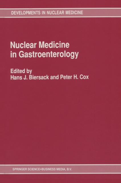 Nuclear Medicine in Gastroenterology, Hardback Book