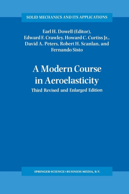 A Modern Course in Aeroelasticity, Paperback / softback Book