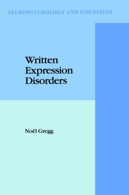 Written Expression Disorders, Hardback Book