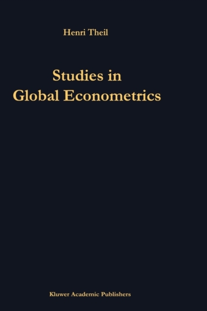 Studies in Global Econometrics, Hardback Book
