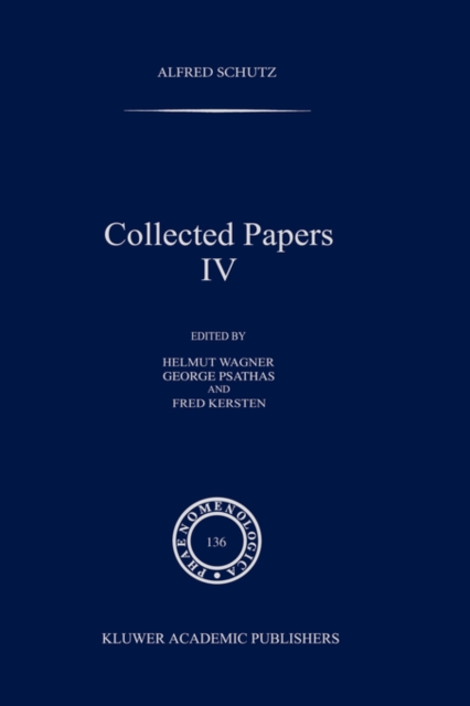 Collected Papers IV, Hardback Book