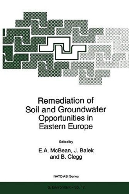 Remediation of Soil and Groundwater : Opportunities in Eastern Europe, Hardback Book