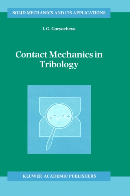 Contact Mechanics in Tribology, Hardback Book