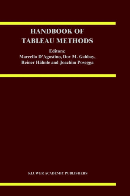 Handbook of Tableau Methods, Hardback Book