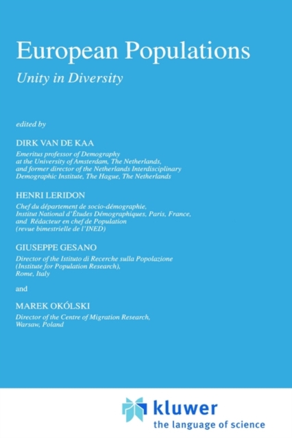 European Populations: Unity in Diversity, Hardback Book