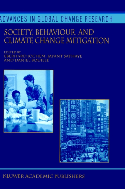 Society, Behaviour, and Climate Change Mitigation, Hardback Book
