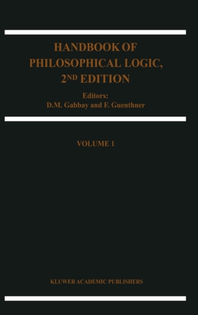 Handbook of Philosophical Logic, Hardback Book