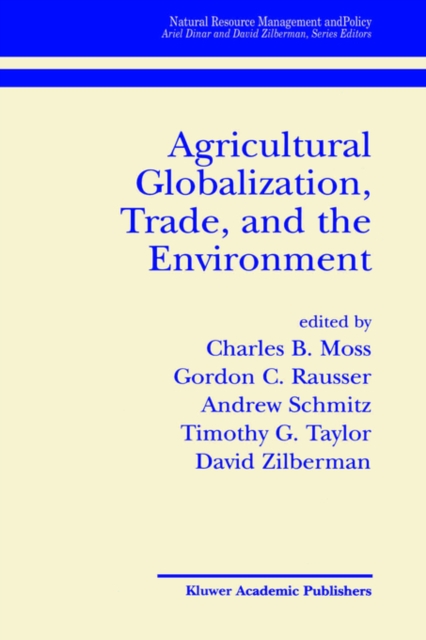 Agricultural Globalization Trade and the Environment, Hardback Book