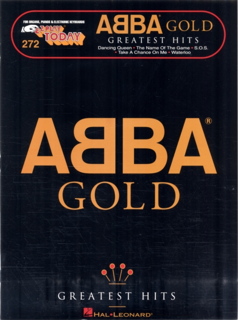 Abba Gold : E-Z Play Today Volume 272, Book Book