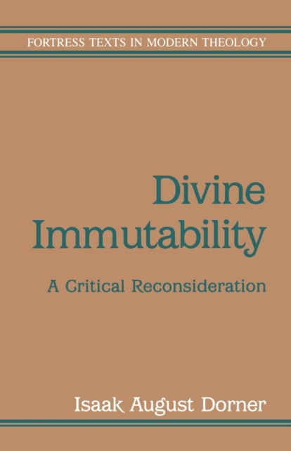 Divine Immutability : A Critical Reconsideration, Paperback / softback Book