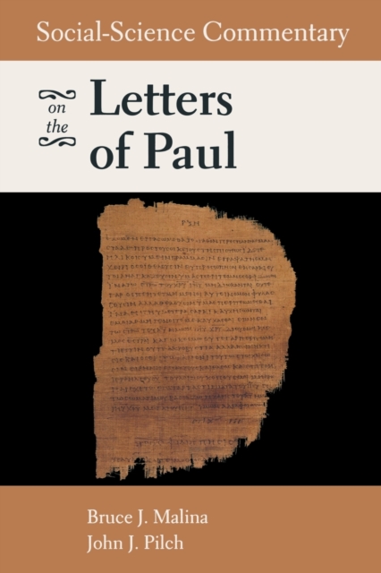 Social-science Commentary on the Letters of Paul, Paperback / softback Book