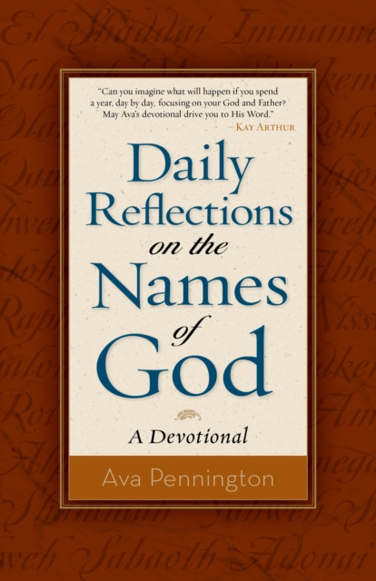 Daily Reflections on the Names of God : A Devotional, Paperback / softback Book