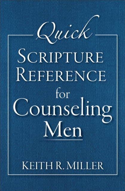 Quick Scripture Reference for Counseling Men, Spiral bound Book