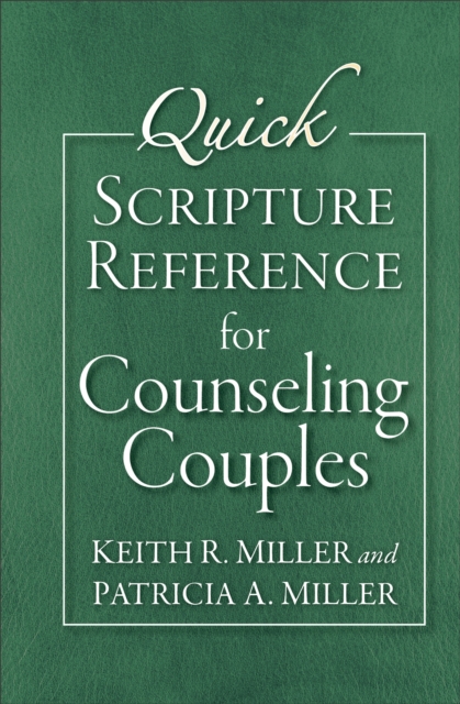 Quick Scripture Reference for Counseling Couples, Spiral bound Book