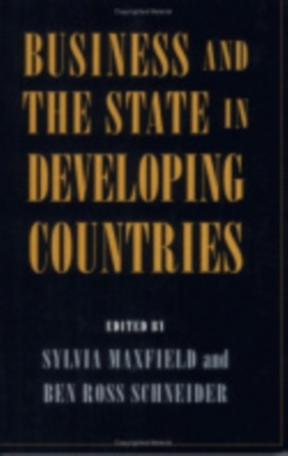 Business and the State in Developing Countries, Hardback Book