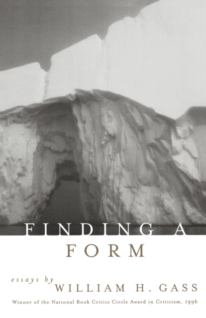 Finding a Form, Paperback Book