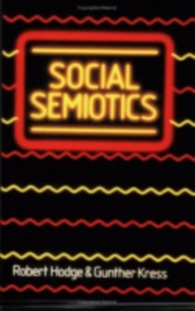 Social Semiotics, Paperback Book