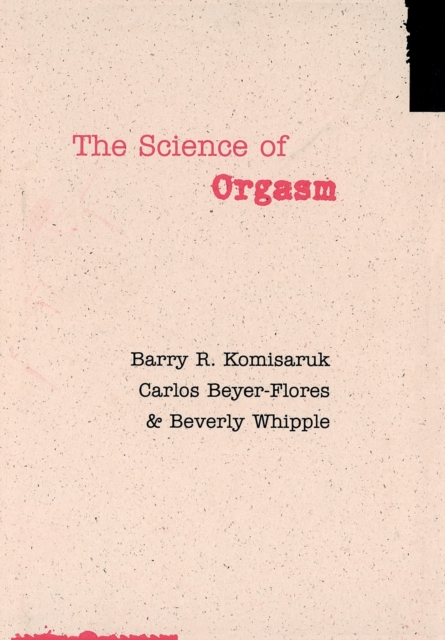 The Science of Orgasm, Hardback Book