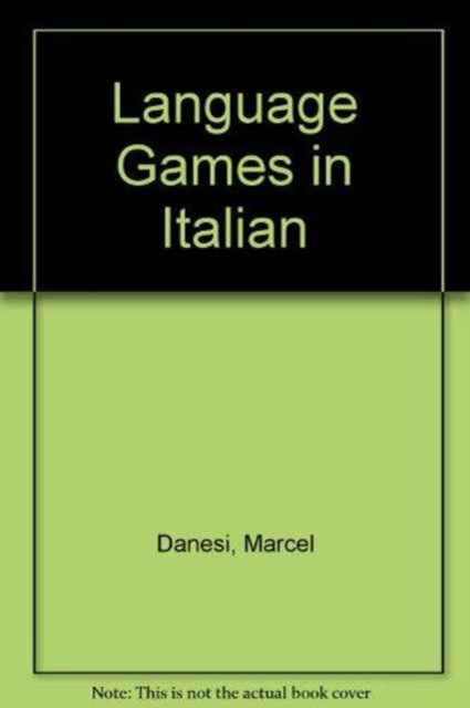 Language Games in Italian, Paperback / softback Book