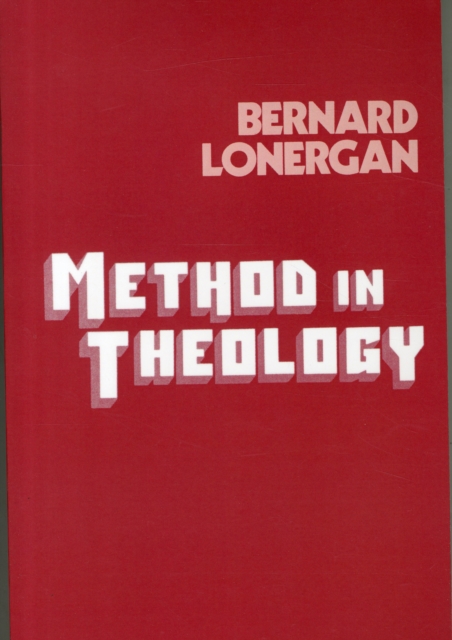 Method in Theology, Paperback Book