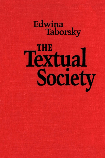 The Textual Society, Paperback / softback Book