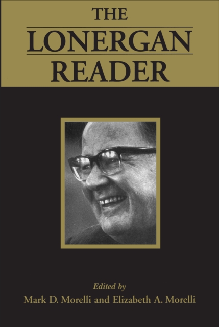 The Lonergan Reader, Paperback / softback Book