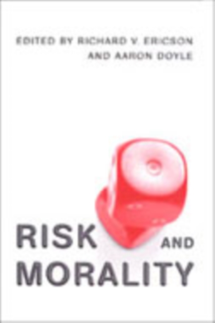 Risk and Morality, Hardback Book