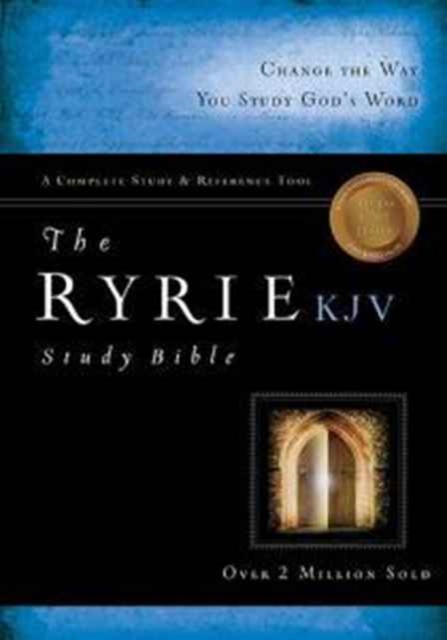 KJV Ryrie Study Bible Hardcover Red Letter, The, Leather / fine binding Book