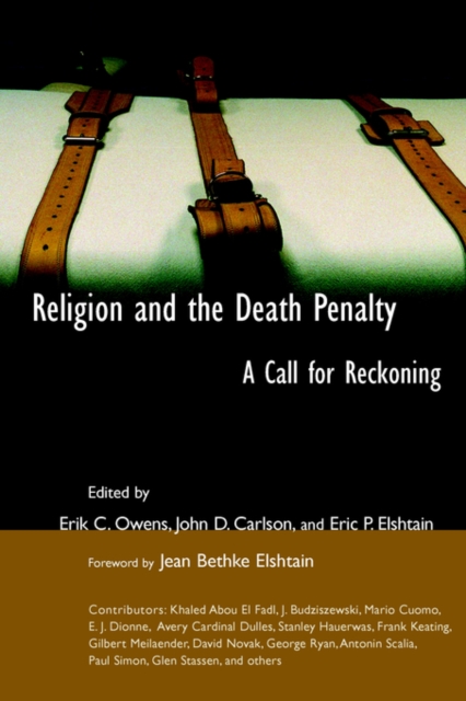 Religion and the Death Penalty : A Call for Reckoning, Paperback / softback Book