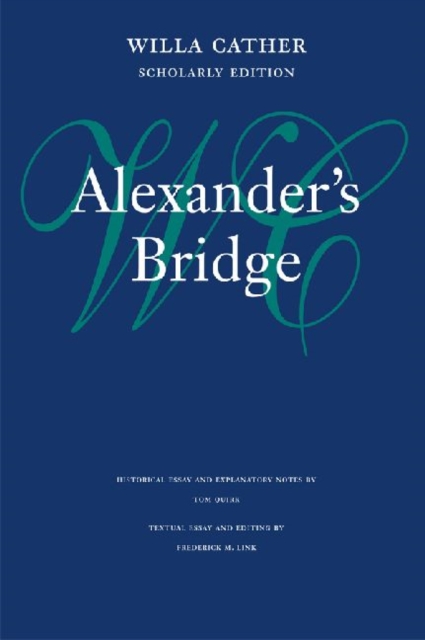 Alexander's Bridge, Hardback Book